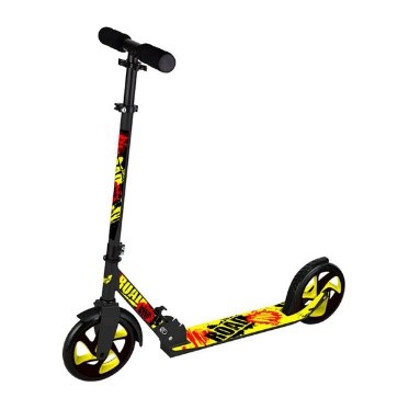 SCOOTER ROAD con ruote BICOLOR da 200mm 100 kg