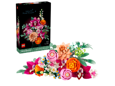 LEGO BOTANICALS - BOUQUET DI FIORI ROSA - 10342
