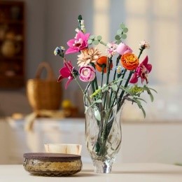 LEGO - BOTANICALS - BOUQUET DI FIORI ROSA - 10342