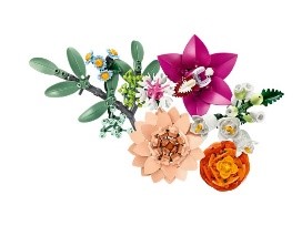 LEGO - BOTANICALS - BOUQUET DI FIORI ROSA - 10342