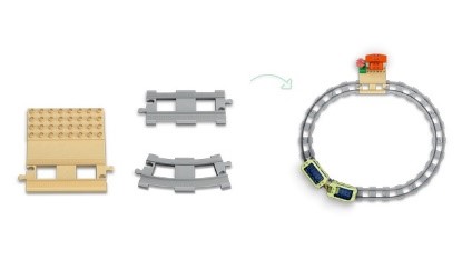 LEGO - DUPLO TOWN - TRENO D’AVVENTURA INTERATTIVO - 10427