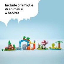 LEGO - DUPLO TOWN - FAMIGLIE DI ANIMALI 3 IN 1 - 10446