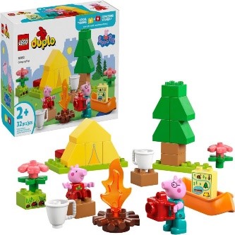 LEGO DUPLO PEPPA PIG - GITA IN CAMPEGGIO - 10452