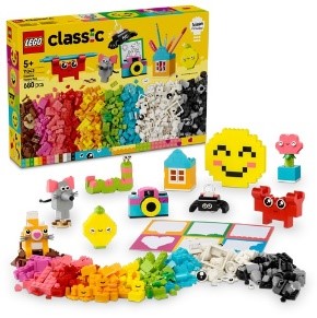 LEGO LEGO CLASSIC - SCATOLA DELLA FELICITÀ CREATIVA - 11042