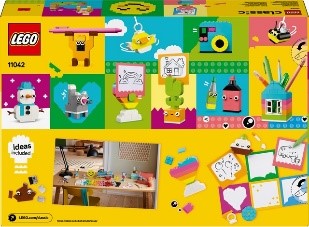 LEGO LEGO CLASSIC - SCATOLA DELLA FELICITÀ CREATIVA - 11042