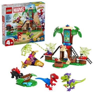 LEGO SPIDEY - BATTAGLIA CON IL RAPTOR AL QUARTIER GENERALE SULLALBERO DI SPIDER