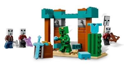 LEGO - MINECRAFT - PATTUGLIA NEL DESERTO DELLA BESTIA - 21267