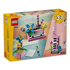 LEGO LEGO CREATOR - MACCHINA DA SCRIVERE CON FIORI - 31169