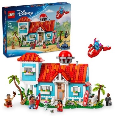 LEGO - DISNEY CLASSIC - CASA SULLA SPIAGGIA DI LILO E STITCH - 43268