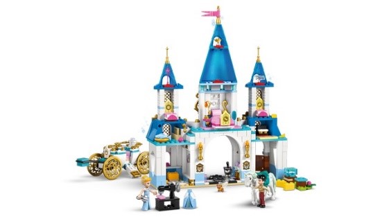 LEGO DISNEY PRINCESS - CASTELLO E CARROZZA DI CENERENTOLA - 43275