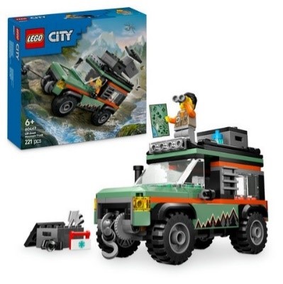 LEGO CITY GREAT VEHICLES - FUORISTRADA DI MONTAGNA 4X4 - 60447