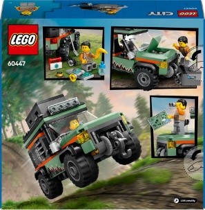 CITY GREAT VEHICLES - FUORISTRADA DI MONTAGNA 4X4 - 60447