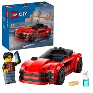 LEGO CITY GREAT VEHICLES - AUTO SPORTIVA ROSSA - 60448