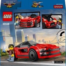 LEGO CITY GREAT VEHICLES - AUTO SPORTIVA ROSSA - 60448