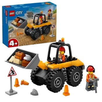 LEGO CITY GREAT VEHICLES - PALA GOMMATA GIALLA - 60450