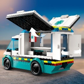 LEGO CITY GREAT VEHICLES - AMBULANZA DI EMERGENZA - 60451