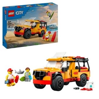 LEGO CITY GREAT VEHICLES - FUORISTRADA DI SOCCORSO DEL BAGNINO - 60453