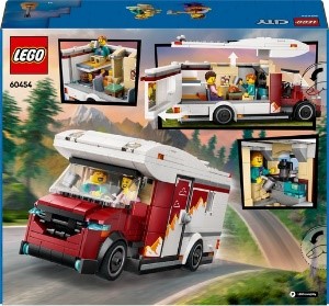LEGO CITY GREAT VEHICLES - CAMPER VAN DELLE VACANZE DAVVENTURA - 60454