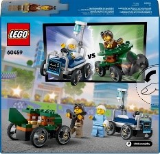 LEGO CITY GREAT VEHICLES - PACK VEICOLI DA CORSA: AEREO CONTRO LETTO DOSPEDALE