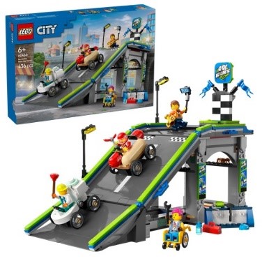 LEGO CITY GREAT VEHICLES - NESSUN LIMITE: GARA SULLA PISTA A RAMPE - 60460