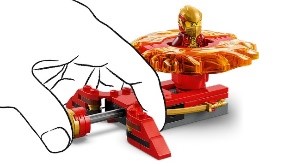 LEGO NINJAGO - SPINNER DEL DRAGO SPINJITZU DI KAI - 71823