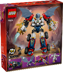 LEGO NINJAGO - MECH ULTRA COMBINATORE DI ZANE - 71834
