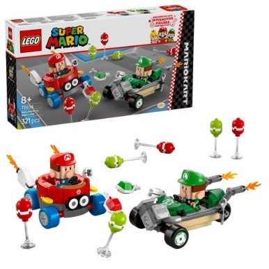 LEGO - SUPER MARIO - MARIO KART™: BABY MARIO VS BABY LUIGI - 72034