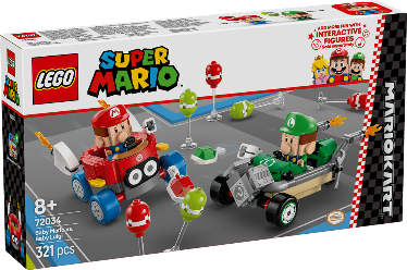 LEGO - SUPER MARIO - MARIO KART™: BABY MARIO VS BABY LUIGI - 72034