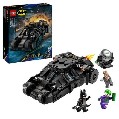 SUPER HEROES DC - TUMBLER DI BATMAN CONTRO TWO-FACE E THE JOKER - 76303