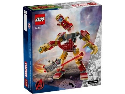 LEGO - SUPER HEROES MARVEL - MECH DI IRON MAN CONTRO ULTRON - 76307