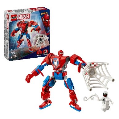 SUPER HEROES MARVEL - MECH DI SPIDER-MAN CONTRO ANTI-VENOM - 76308