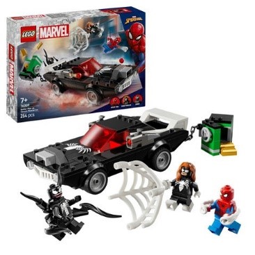 LEGO SUPER HEROES MARVEL - SPIDER-MAN CONTRO MUSCLE CAR DI VENOM - 76309