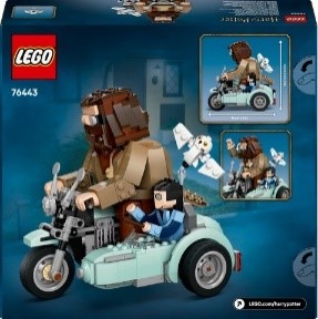 LEGO - HARRY POTTER TM - GIRO SUL SIDECAR DI HAGRID™ E HARRY - 76443