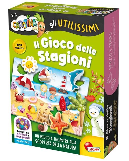 CAROTINA GLI UTILISSIMI IL GIOCO DELLE STAGIONI