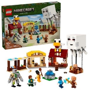 LEGO MINECRAFT - ATTACCO AL VILLAGGIO DEL -PALLONE - 21273