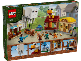 LEGO MINECRAFT - ATTACCO AL VILLAGGIO DEL -PALLONE - 21273