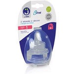 JB 2 TETTARELLE LIVELLO 0 FLUSSO SUPER LENTO IN SILICONE