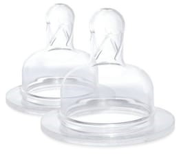 JB 2 TETTARELLE LIVELLO 0 FLUSSO SUPER LENTO IN SILICONE