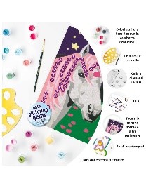 CREART SERIE E CLASSIC - UNICORNO CON BRILLANTI