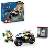 LEGO - CITY POLICE - INSEGUIMENTO DELLA MOTO DELLA POLIZIA - 60455