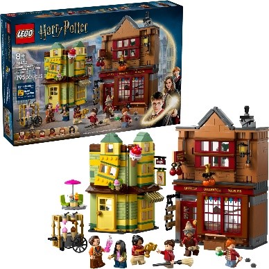 LEGO - HARRY POTTER TM - ACCESSORI DI PRIMA QUALITÀ PER IL QUIDDITCH E GELATERIA