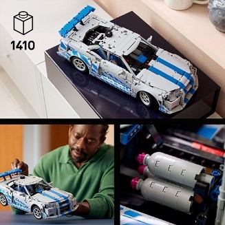 LEGO - TECHNIC - AUTO NISSAN SKYLINE GT-R (R34) 2 FAST 2 FURIOUS - 422
