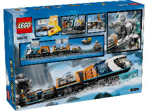 LEGO - CITY TRAINS - TRENO ESPRESSO ARTICO DEGLI ESPLORATORI - 60470