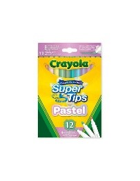 12 PENNARELLI SUPERPUNTA COLORI PASTELLO