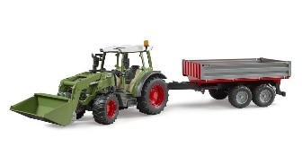 TRATTORE FENDT VARIO 211 CON BENNA E RIM