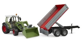 TRATTORE FENDT VARIO 211 CON BENNA E RIM