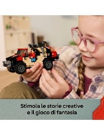 LEGO - JURASSIC WORLD - FUGA DAL RAPTOR SUL FUORISTRADA - 76972