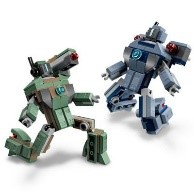SUPER HEROES MARVEL - IRON MAN E WAR MACHINE CONTRO I DRONI DI HAMMER - 76320