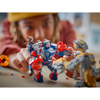 LEGO - SUPER HEROES MARVEL - AVENGERS: ENDGAME THOR CONTRO CHITAURI - 76322