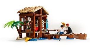 LEGO - ONE PIECE - LA CAPANNA DEL VILLAGGIO FOOSHA - 75636